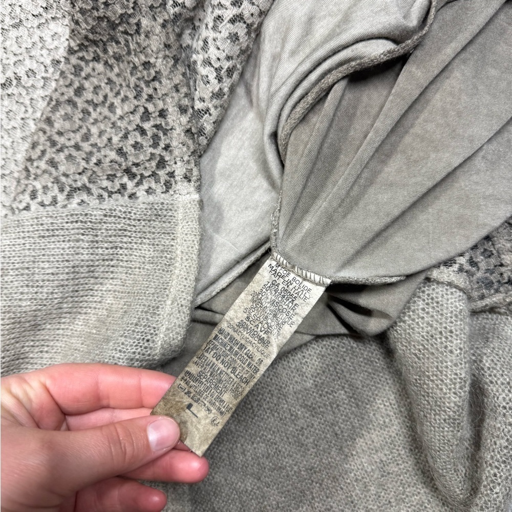 M Foe Bolide Mohair Blend Long Sleeve Minimalist Sweater Dress Size Large - Picture 6 of 7